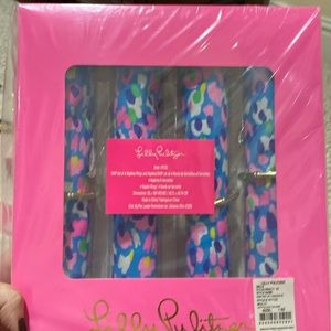 Lilly Pulitzer Set of Napkins and Rings